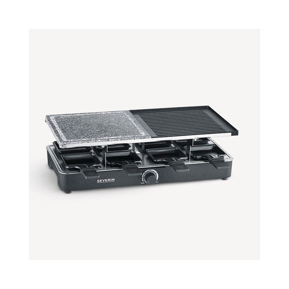 Appareil A Raclette Multifonction SEVERIN / 1300W /  Noir / RG2371