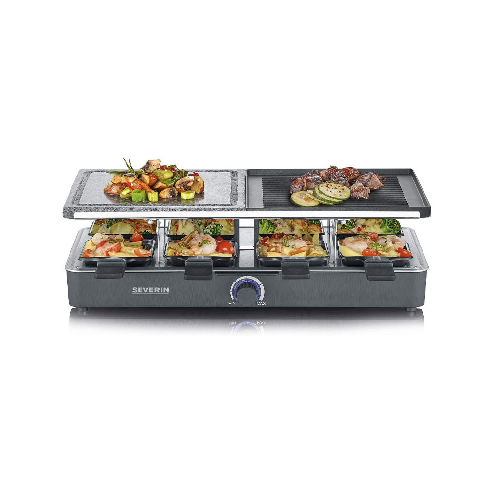Appareil A Raclette Multifonction SEVERIN / 1300W /  Noir / RG2371