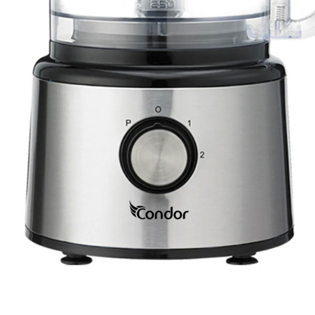 ROBOT DE CUISINE CONDOR Multifonctions MASTER MIX 750W / 2.3 L / SILVER