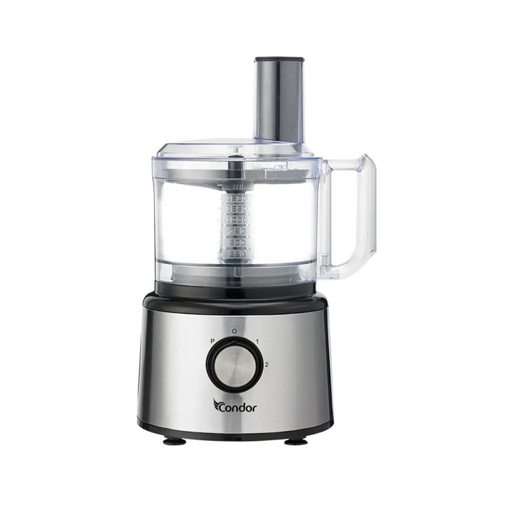 ROBOT DE CUISINE CONDOR  Multifonctions MASTER MIX 750W / 2.3 L / SILVER