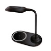 Lampe & Chargeur sans fil Platinet PDL1930 / 10W / Noir
