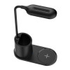 Lampe & Chargeur sans fil Platinet PDL1930 / 10W / Noir