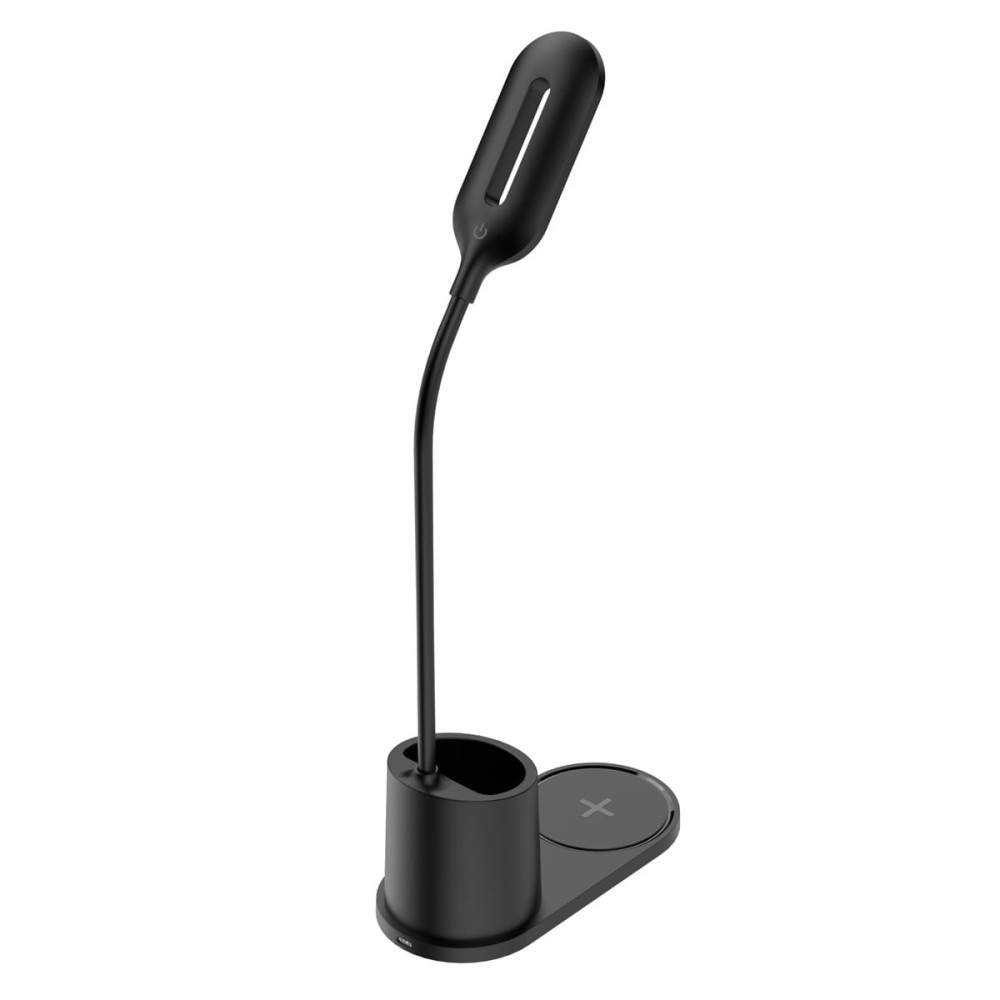 Lampe & Chargeur sans fil Platinet PDL1930 / 10W / Noir