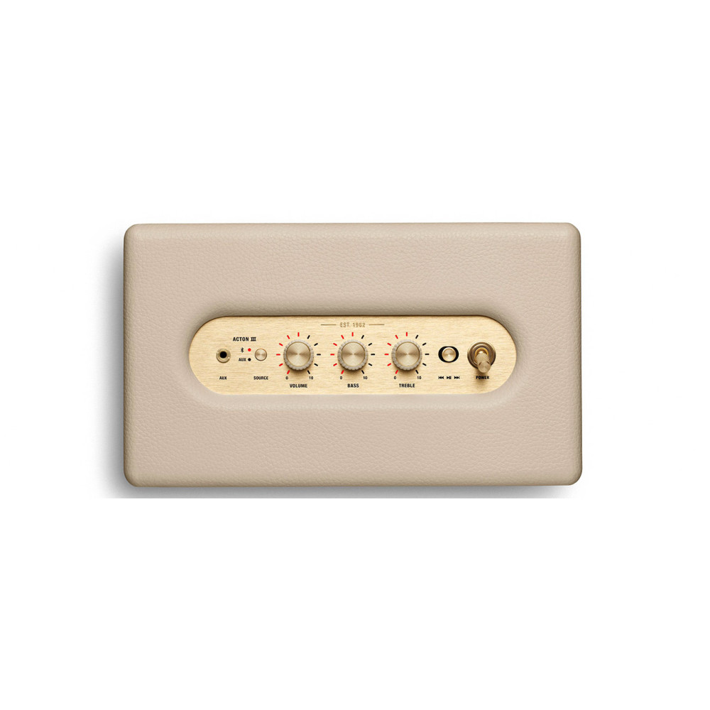 Haut Parleur Sans Fil MARSHALL Acton III Bluetooth - CREAM