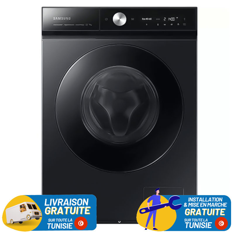 Lave linge Frontale Samsung WW11B1944GB 11Kg / Inverter / Noir  / WW11B1944GB