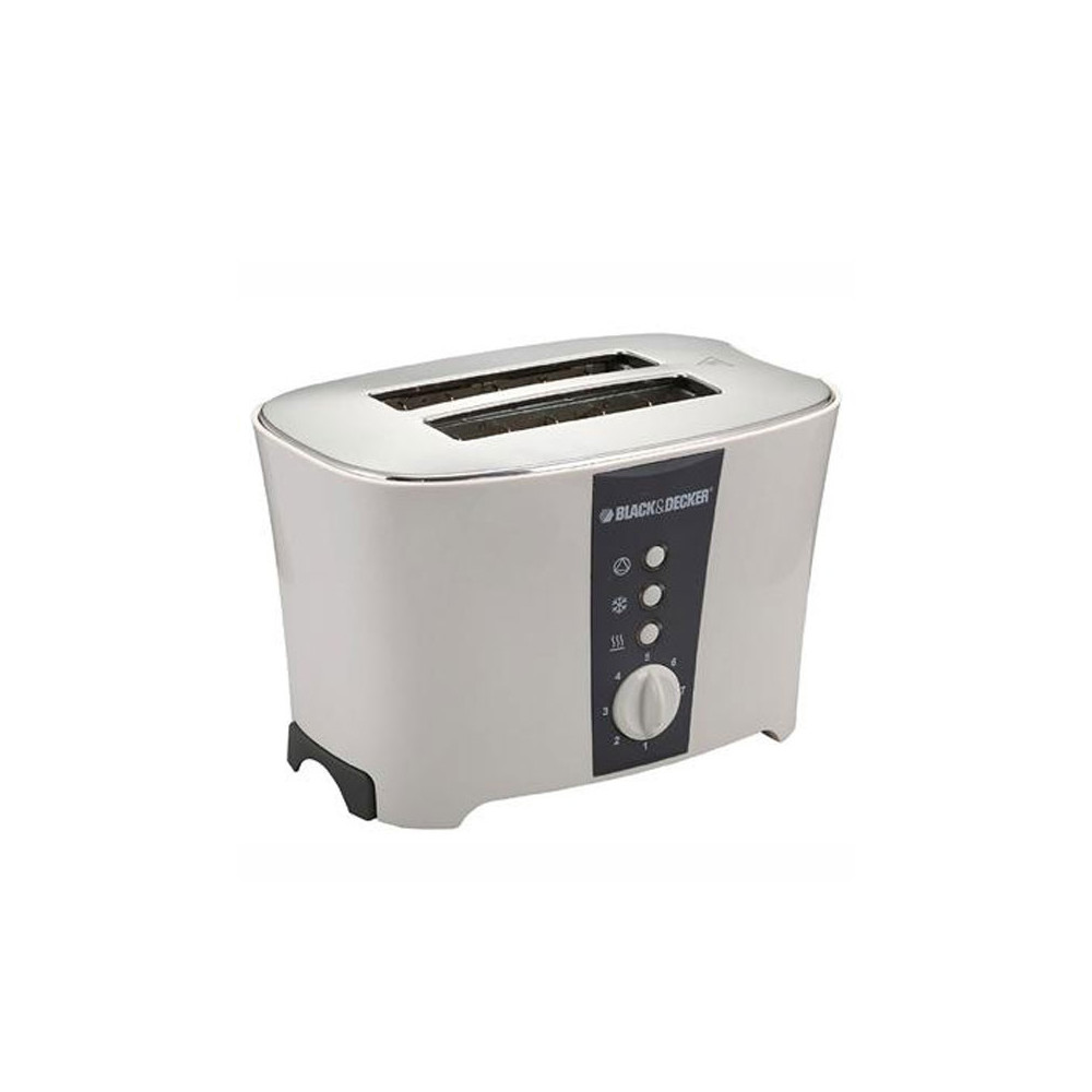 Grill Pain Black And Dekker / INOX / ET122-B5