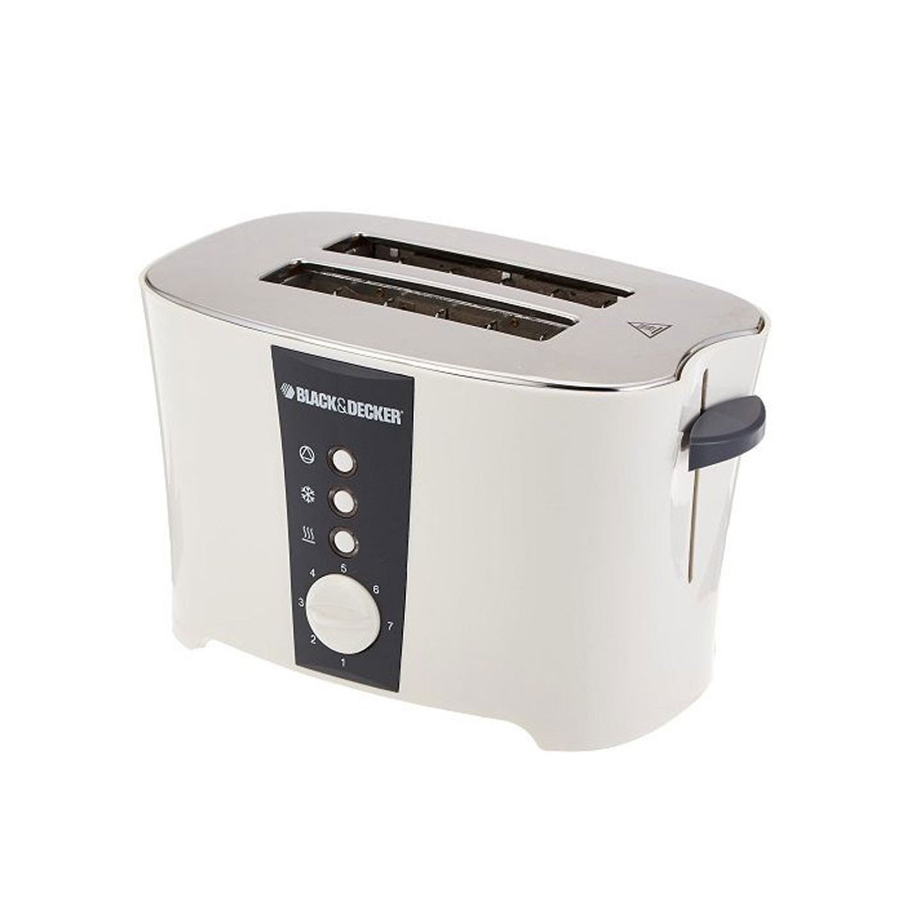 Grill Pain Black And Dekker / INOX / ET122-B5