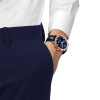 Montre Pour Homme Tissot Chrono XL Classic (45mm) Deep Blue Dial / Blue
