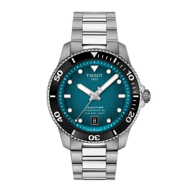 Montre Tissot SEASTAR/UNISEXE/A/ACIER/CAD VERT T1208071109100