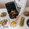 AirFryer ZEEGMA 6.5 Litres 1600W / Noir /  20231092