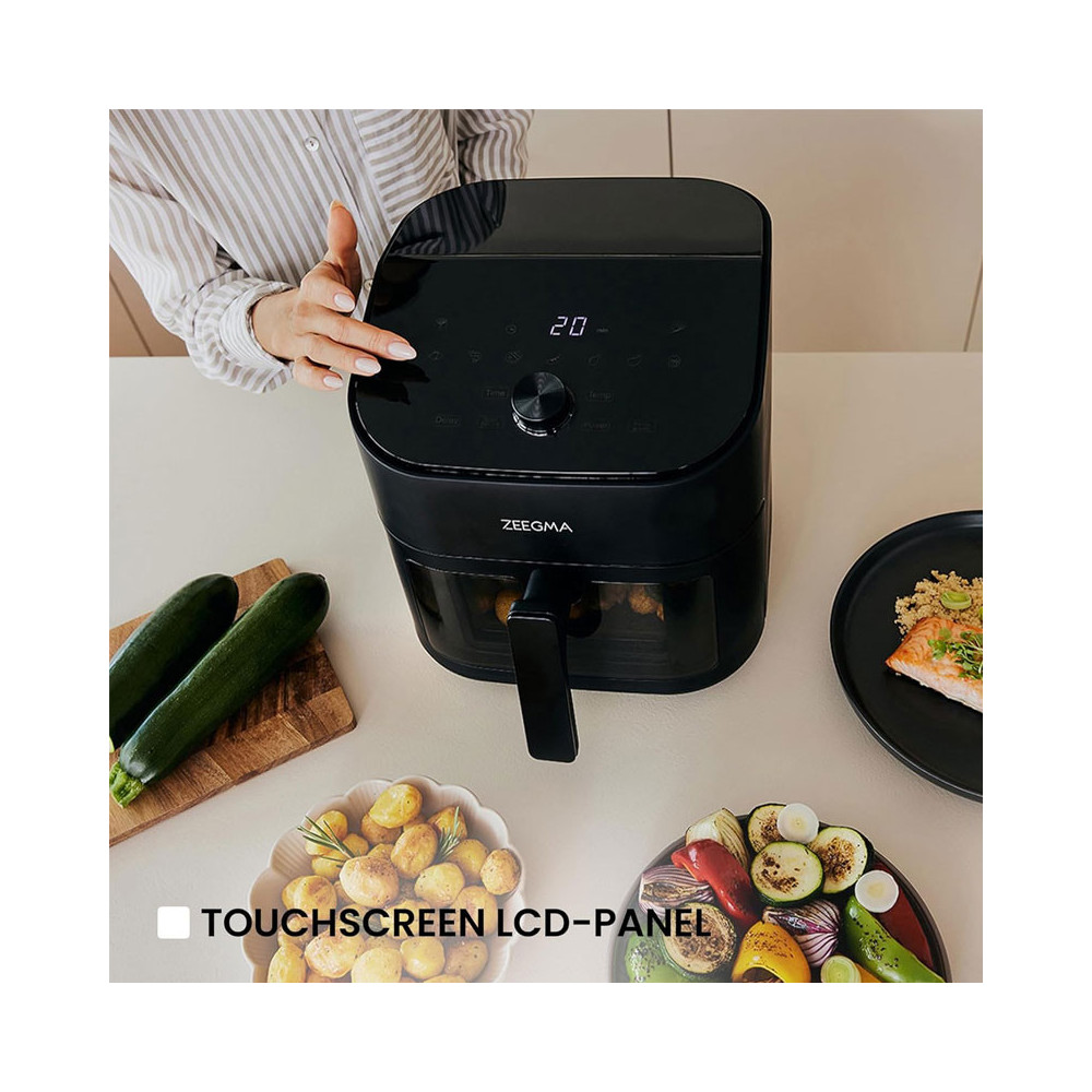 Friteuse Sans Huile ZEEGMA 20231092 1600W - Noir
