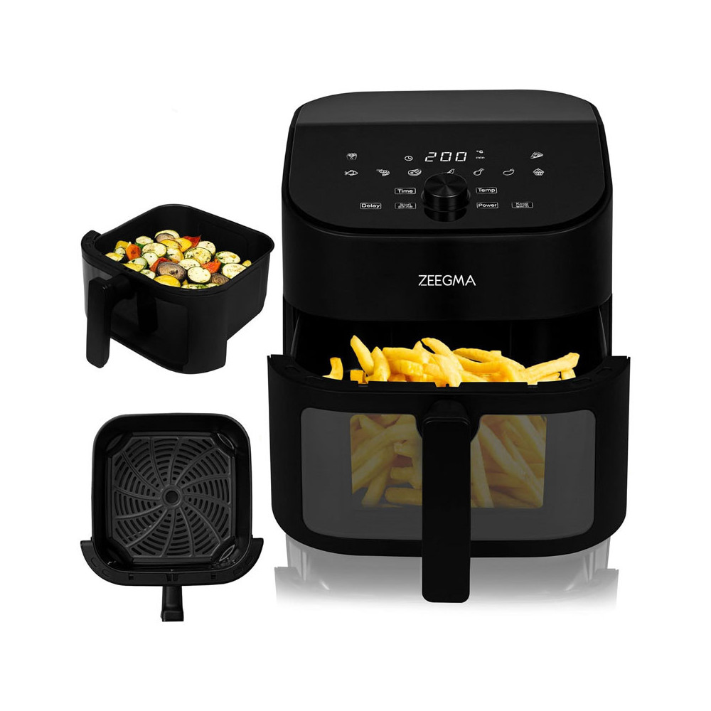 Friteuse Sans Huile ZEEGMA 20231092 1600W - Noir