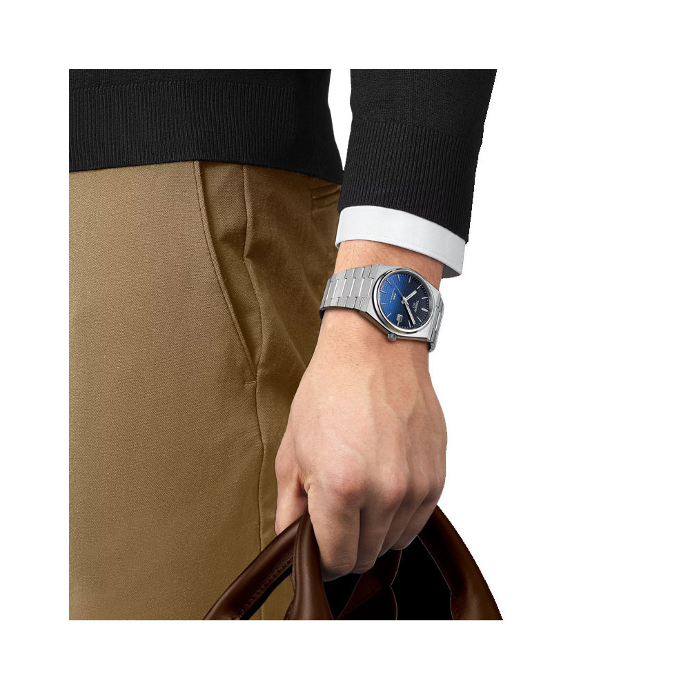 Montre Tissot PRX G AUT CAD FONCE VERS CLAIR UNISEX