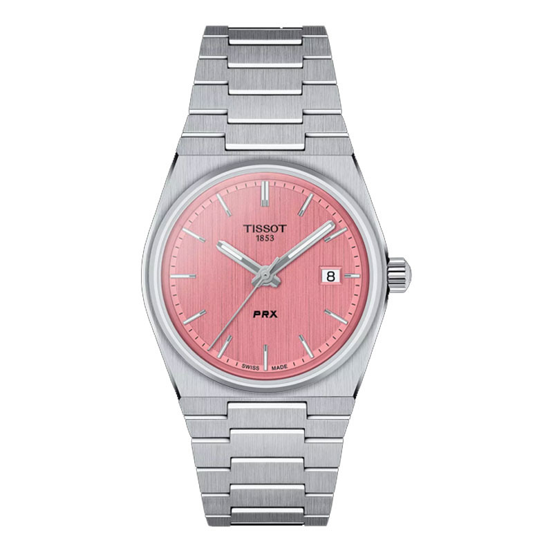 Montre Tissot PRX L Q ACIER CAD ROSE T1372101133100