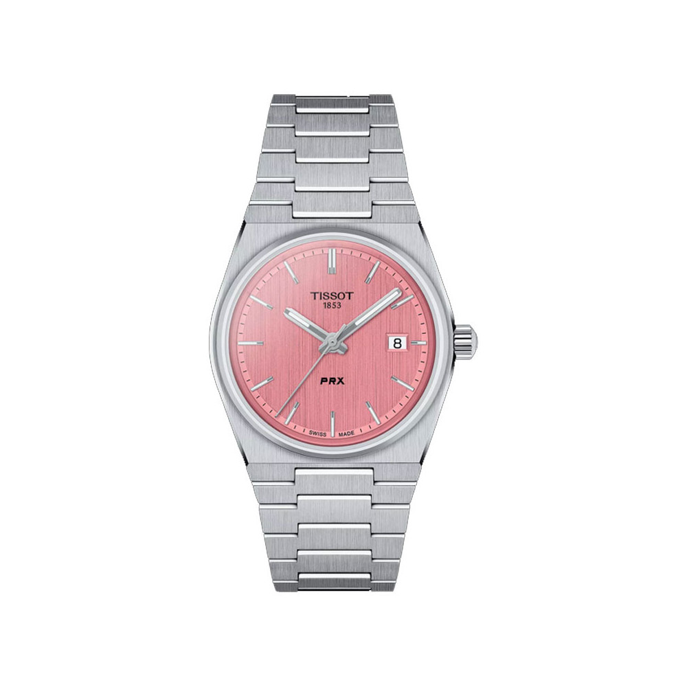 Montre Tissot PRX L Q ACIER CAD ROSE T1372101133100