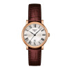 Montre Tissot CARSON L PVD RS CUIR MAR CAD BLA CHIF ROM T1222103603300
