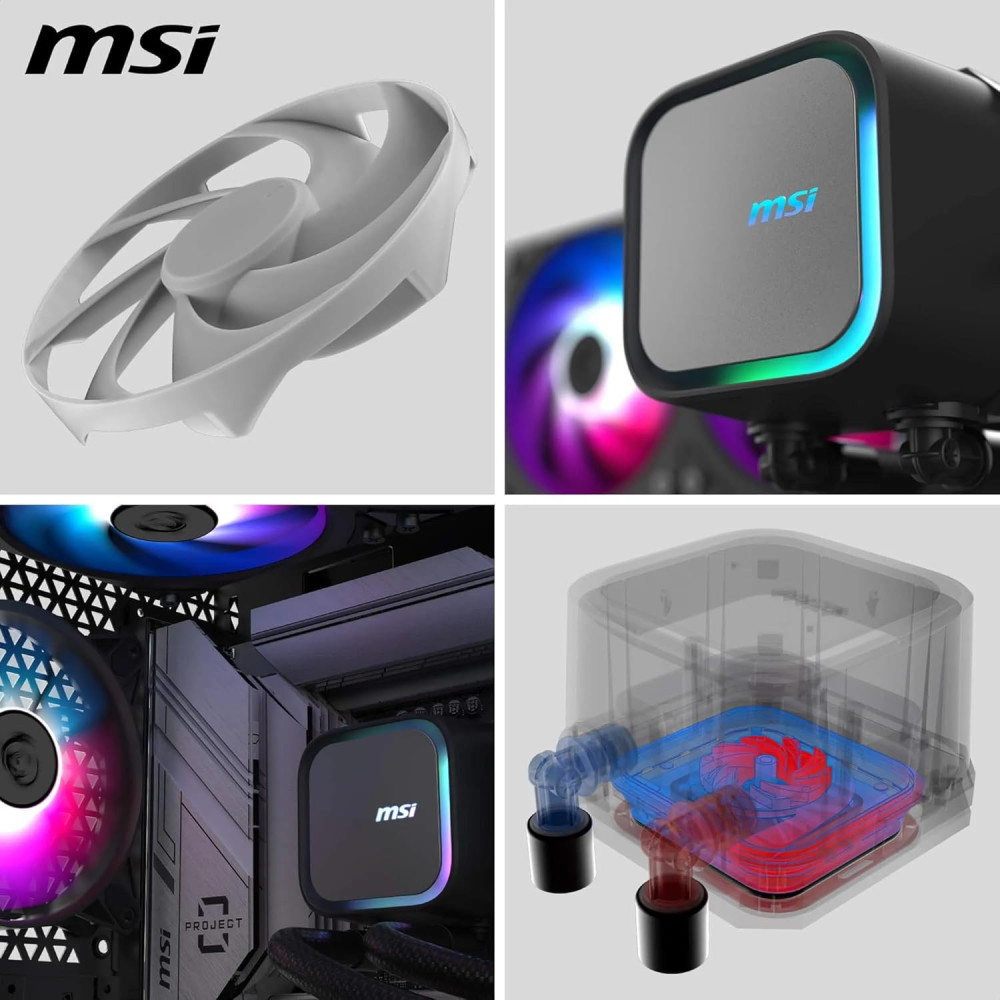 Kit de Watercooling MSI MAG CORELIQUID A13 360 Black / ARGB