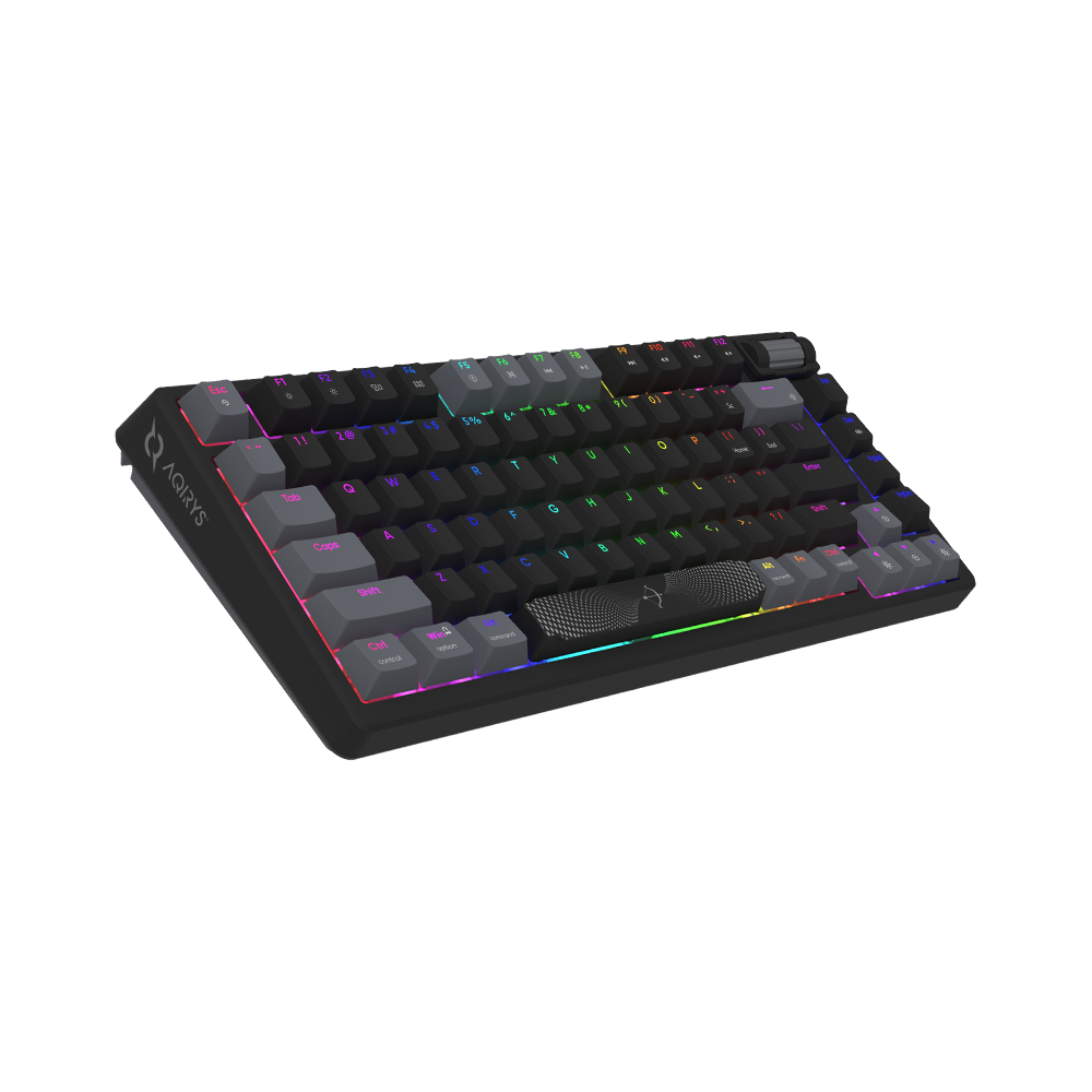 Clavier Gaming Filaire Mécanique AQYRIS ADARA MINI LE / 100% Anti-Ghosting / RGB / USB-C / Noir