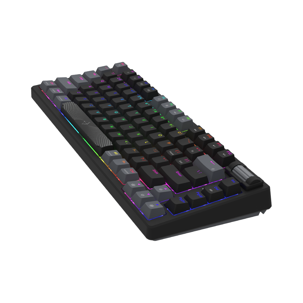 Clavier Gaming Filaire Mécanique AQYRIS ADARA MINI LE / 100% Anti-Ghosting / RGB / USB-C / Noir