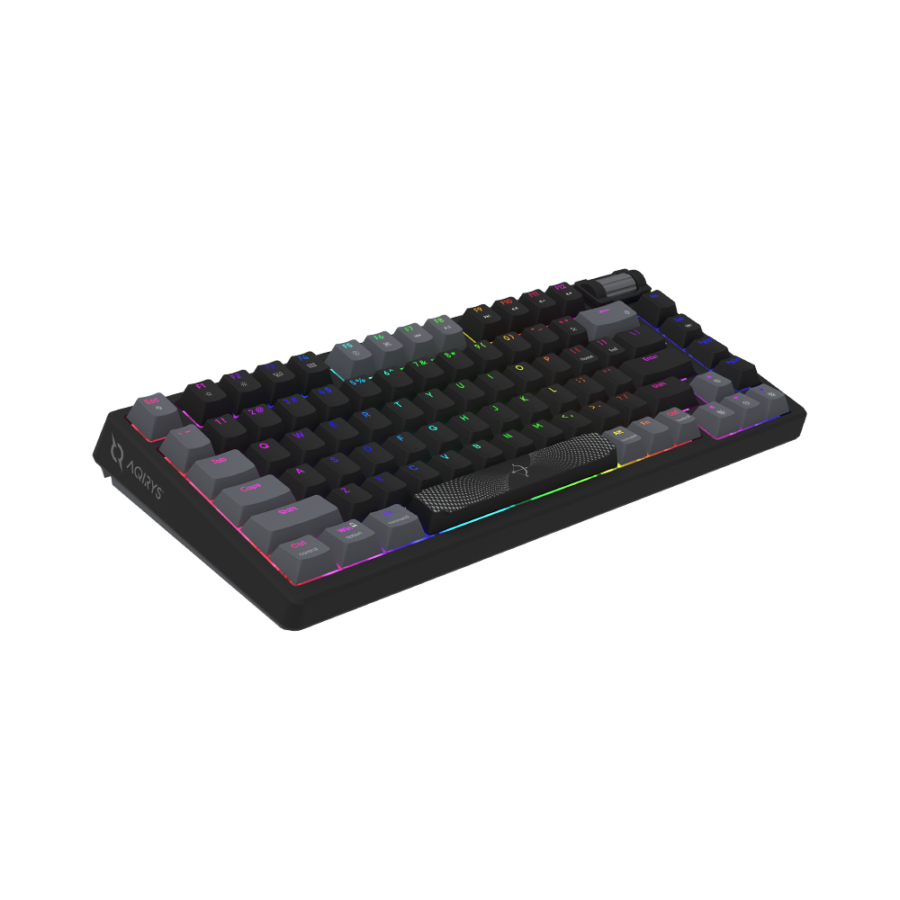 Clavier Gaming Filaire Mécanique AQYRIS ADARA MINI LE / 100% Anti-Ghosting / RGB / USB-C / Noir