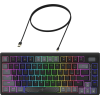Clavier Gaming Filaire Mécanique AQYRIS ADARA MINI LE / 100% Anti-Ghosting / RGB / USB-C / Noir