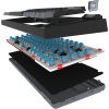 Clavier Gaming Filaire Mécanique AQYRIS ADARA MINI LE / 100% Anti-Ghosting / RGB / USB-C / Noir