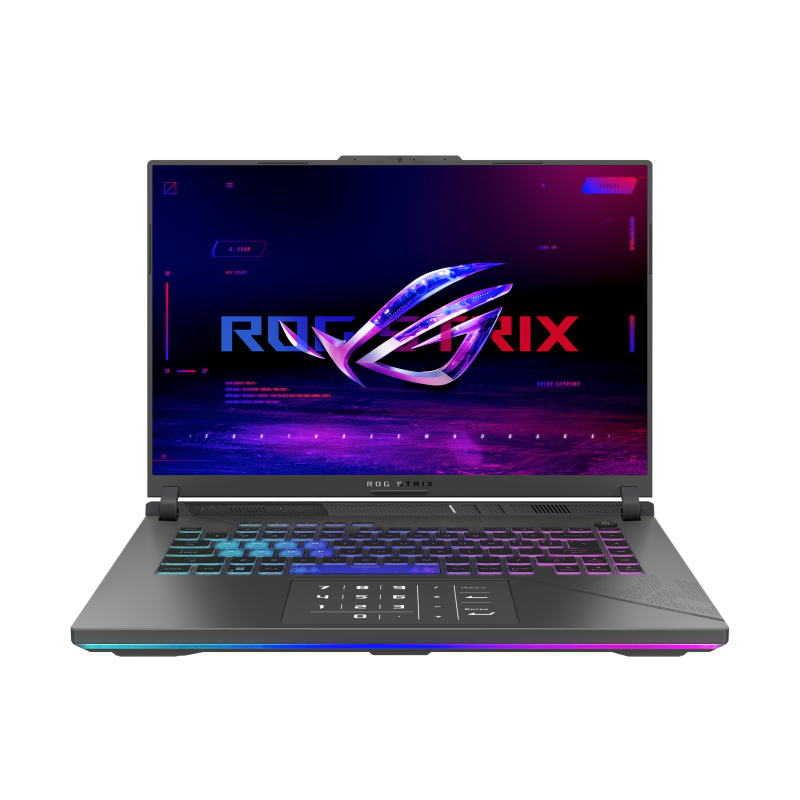 Pc Portable Gamer ASUS ROG Strix G16 G614JIR / i9-14900HX / RTX 4070 8G / 32 Go DDR5 / 1 To SSD / Windows 11 / Noir Avec Sac Gamer ASUS Offert