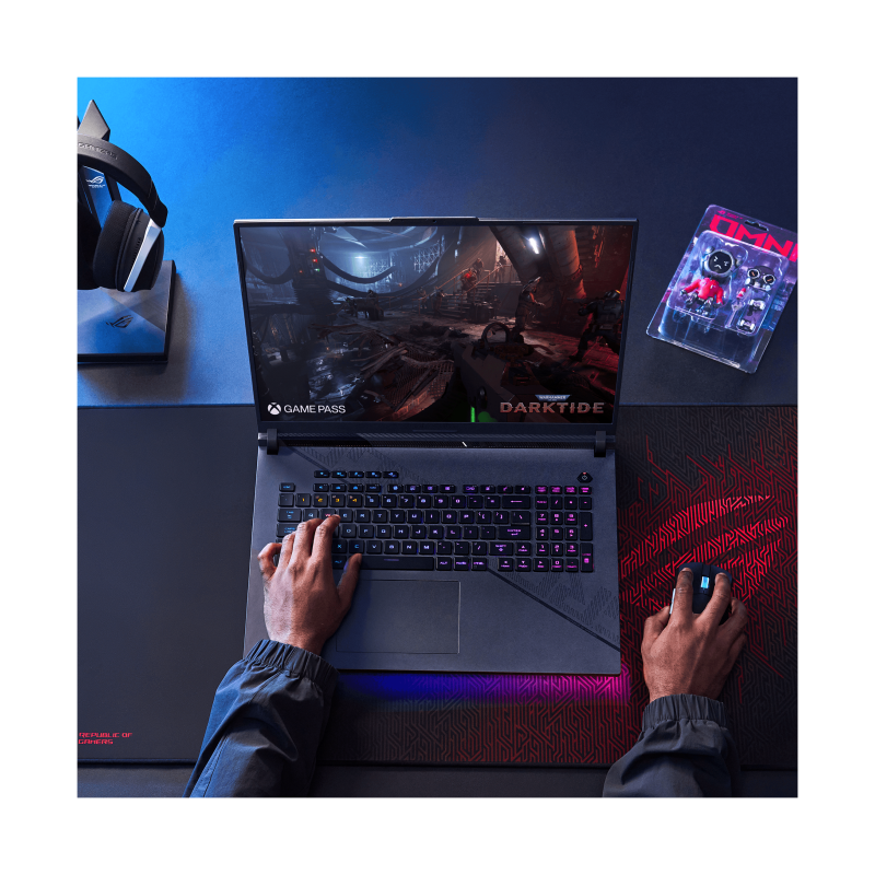 Pc Portable Gamer ASUS ROG Strix G16 G614JIR / i9-14900HX / RTX 4070 8G / 32 Go DDR5 / 1 To SSD / Windows 11 / Noir Avec Sac Gamer ASUS Offert