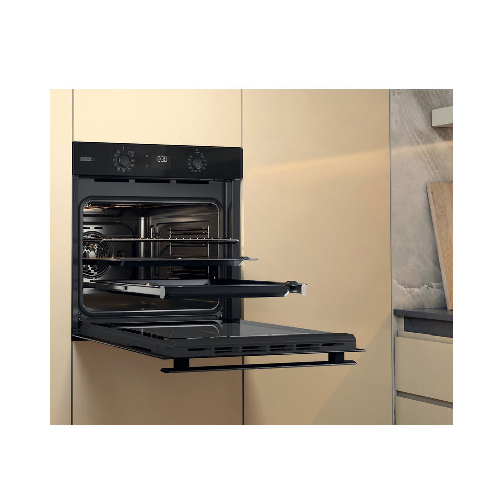 Four Électrique Encastrable WHIRLPOOL OMSR58CU1SB 71L - Noir