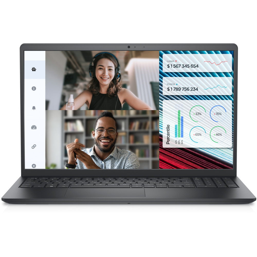 Pc Portable DELL VOSTRO 3520 / i7-1255U / 32 Go / 512 Go SSD / Windows 11 / Noir