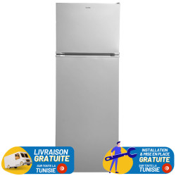Réfrigérateur SABA No Frost Double Portes 451 Litres / Silver