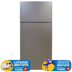 Réfrigérateur SABA SN543S / No Frost / 543L / Silver  + Livraison + Installation et Mise en Place Gratuites