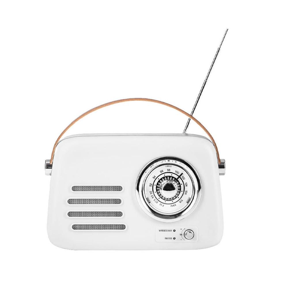 Haut-parleur Portable T10 AVEC FM / Blanc