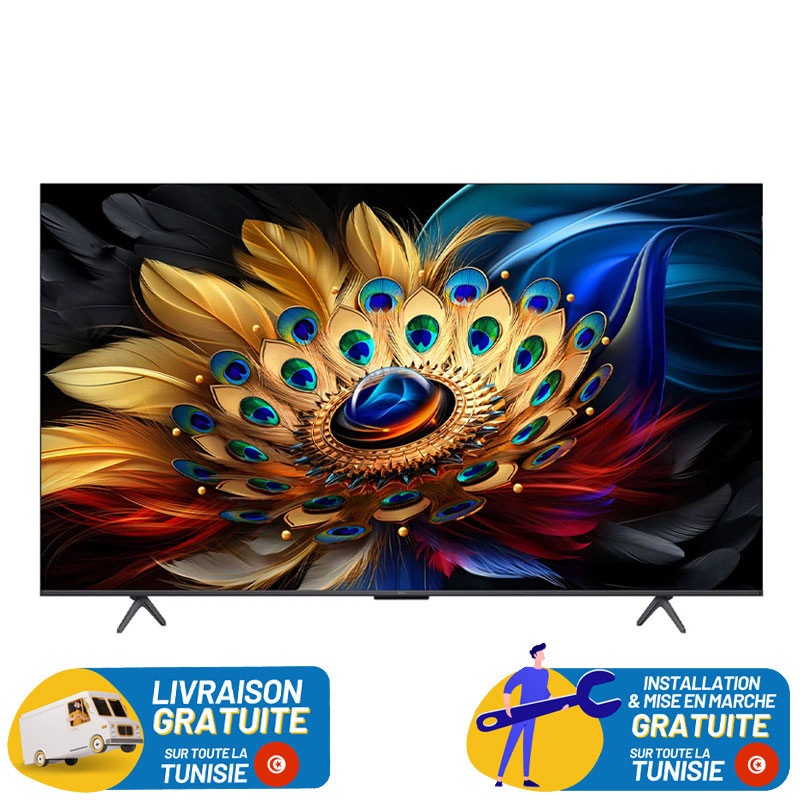 TV TCL 50" C655 QLED UHD 4K SMART GOOGLE TV