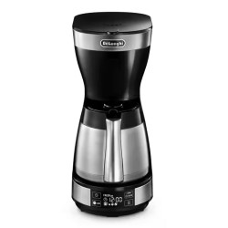 Cafetière Filtre Delonghi AVEC BOL THERMIQUE ICM16731 1200W /INOX
