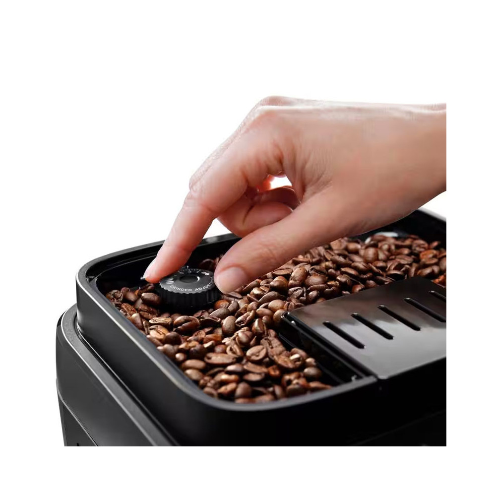 Machine à Café avec broyeur DELONGHI Titane Noir