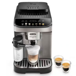 Machine à Café avec broyeur DELONGHI Titane Noir