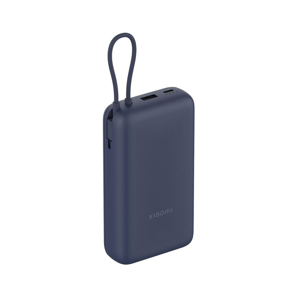 Xiaomi 33W Power Bank 20000mAh (Integrated Cable) BLEU