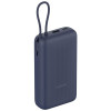 Xiaomi 33W Power Bank 20000mAh (Integrated Cable) BLEU