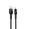 CABLE DE CHARGE BU17 SMART POWER OFF TYPE C 3A BLACK BOROFONE