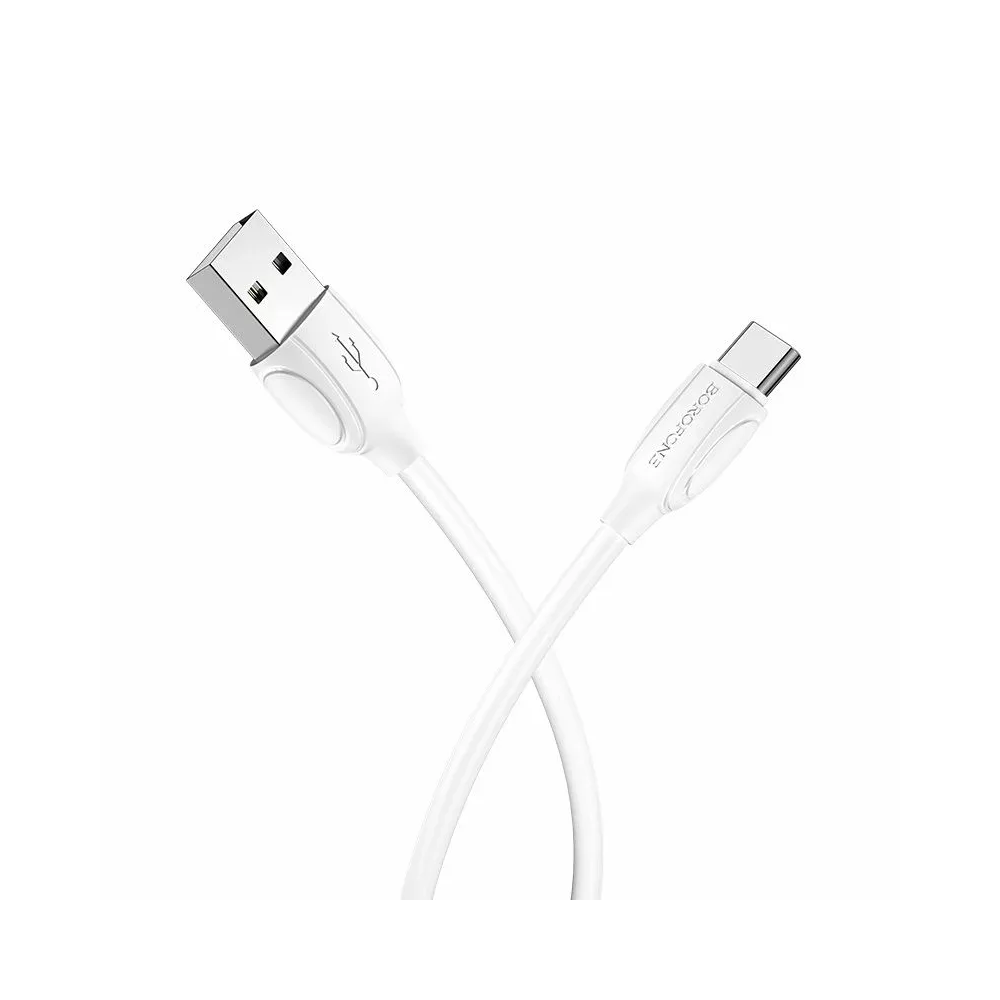 CABLE CHARGEUR BX19 TYPE C WHITE 3A BOROFONE