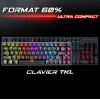 Clavier Gamer Filaire SPIRIT OF GAMER Xpert K150 RGB Switch Bleu - Noir