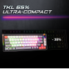 CLAVIER SANS FIL Spirit of Gamer BT SOG XPERT K600 MECA TKLRGB