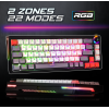 CLAVIER SANS FIL Spirit of Gamer BT SOG XPERT K600 MECA TKLRGB