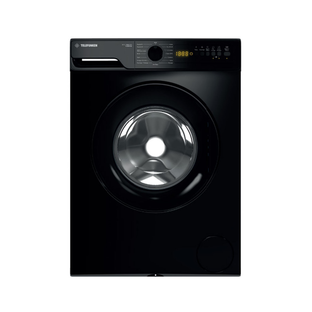 LAVE LINGE TELEFUNKEN 8KG / 1200TR / NOIR