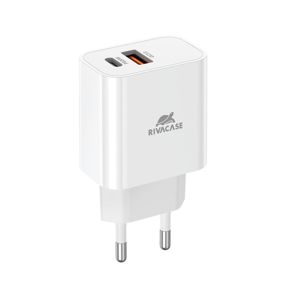 Chargeur Secteur USB-C RIVACASE PS4102 WD4 / 20 W + QC3.0