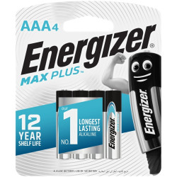 4x PILES ENERGIZER MAX PLUS...