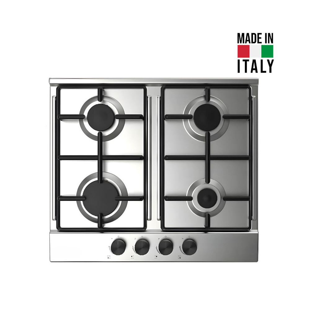 PLAQUE DE CUISSON ENCASTRABLE ARTHUR MARTIN AMD60IX / 4 FEUX 60 CM / INOX
