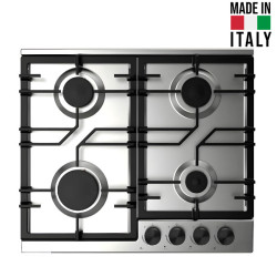 PLAQUE DE CUISSON ENCASTRABLE ARTHUR MARTIN AMP60IX / 4FEUX / 60 CM / INOX