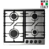 PLAQUE DE CUISSON ENCASTRABLE ARTHUR MARTIN AMP60IX / 4FEUX / 60 CM / INOX